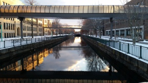 City canals at Lowell High School
