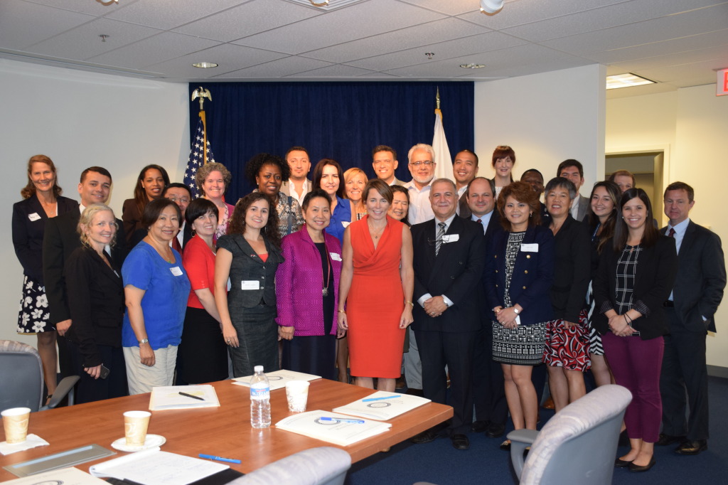 26-Member Council posed with Attorney General Maura Healey
