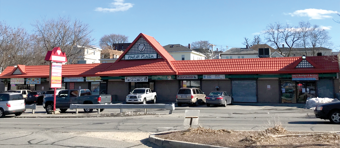 KP USA Photo: Pailin Plaza on Middlesex Street across from the Clemente Park